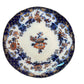 Early Minton B.B New Stone 10.25” Dish Blue Polychrome Flow Antique Pattern No 5184