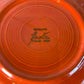 Vintage Fiestaware Original Red 9.5” Luncheon Plate