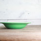 Vintage Fiestaware Light Green Rim Soup Bowl