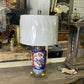 Vintage Imari Lamp with golden inner shade
