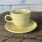 Fiesta ware 1987 Yellow Cup & Saucer
