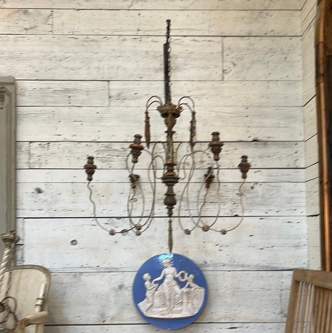 Gilt Chandelier made up with 18th and 19th Century Parts