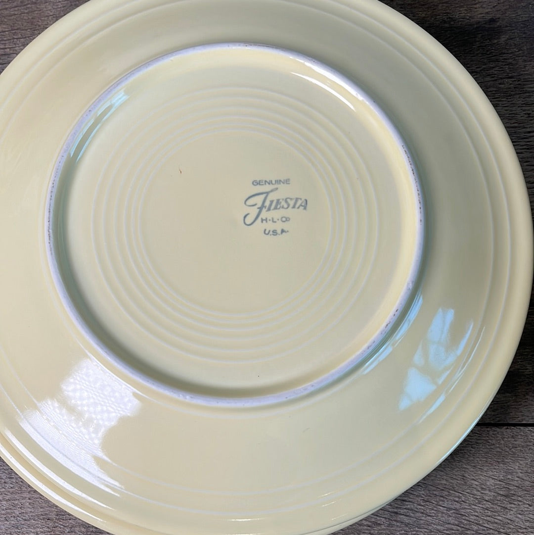 Fiesta ware New Yellow 10.5” Dinnerplate