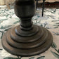 Black Round Reclaimed Dining Table