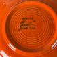 Original Fiestaware Red 7 3/8 Bread or Salad Plate