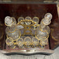Cased Glass Set 1880 CA56
