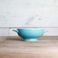 Vintage Fiestaware Turquoise Cream Soup Bowl