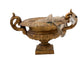 Cast Iron Urn - Gold