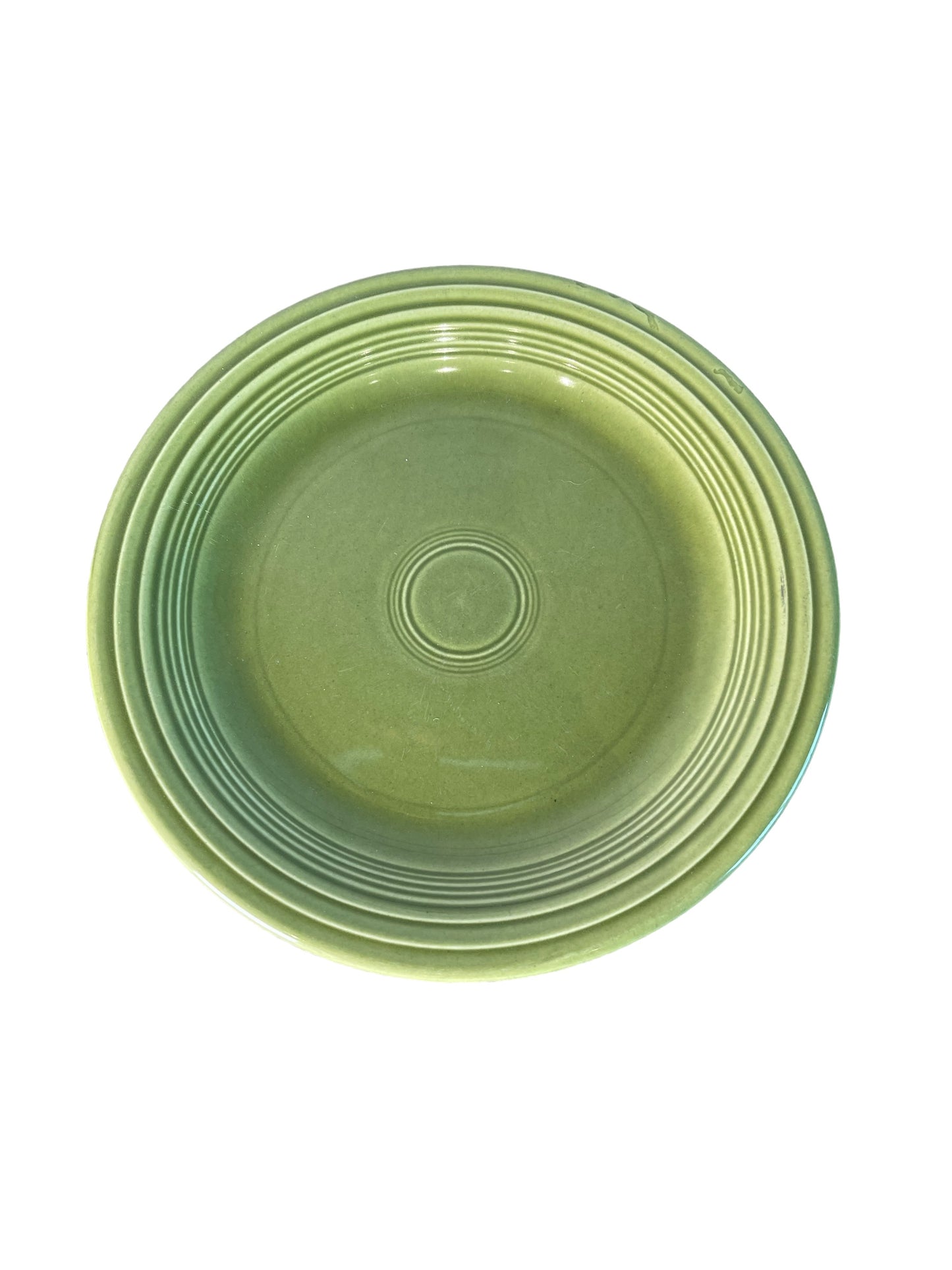 Vintage Fiestaware Turf Green Dinner Plate 10.25”