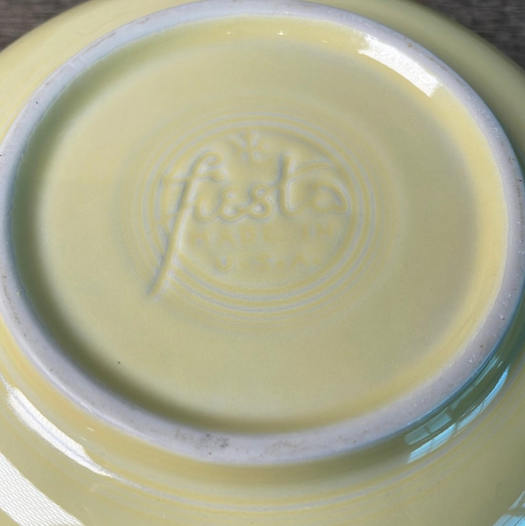 Fiestaware Nappy 8” Bowl New Yellow