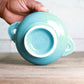 Vintage Fiestaware Turquoise Cream Soup Bowl