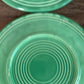 Vintage Fiestaware Green Luncheon Plate Homer Laughlin Fiestaware 9.5" Diameter