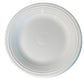 Fiesta Ware White Dinner Plate Homer Laughlin Fiestaware 10.5" Diameter