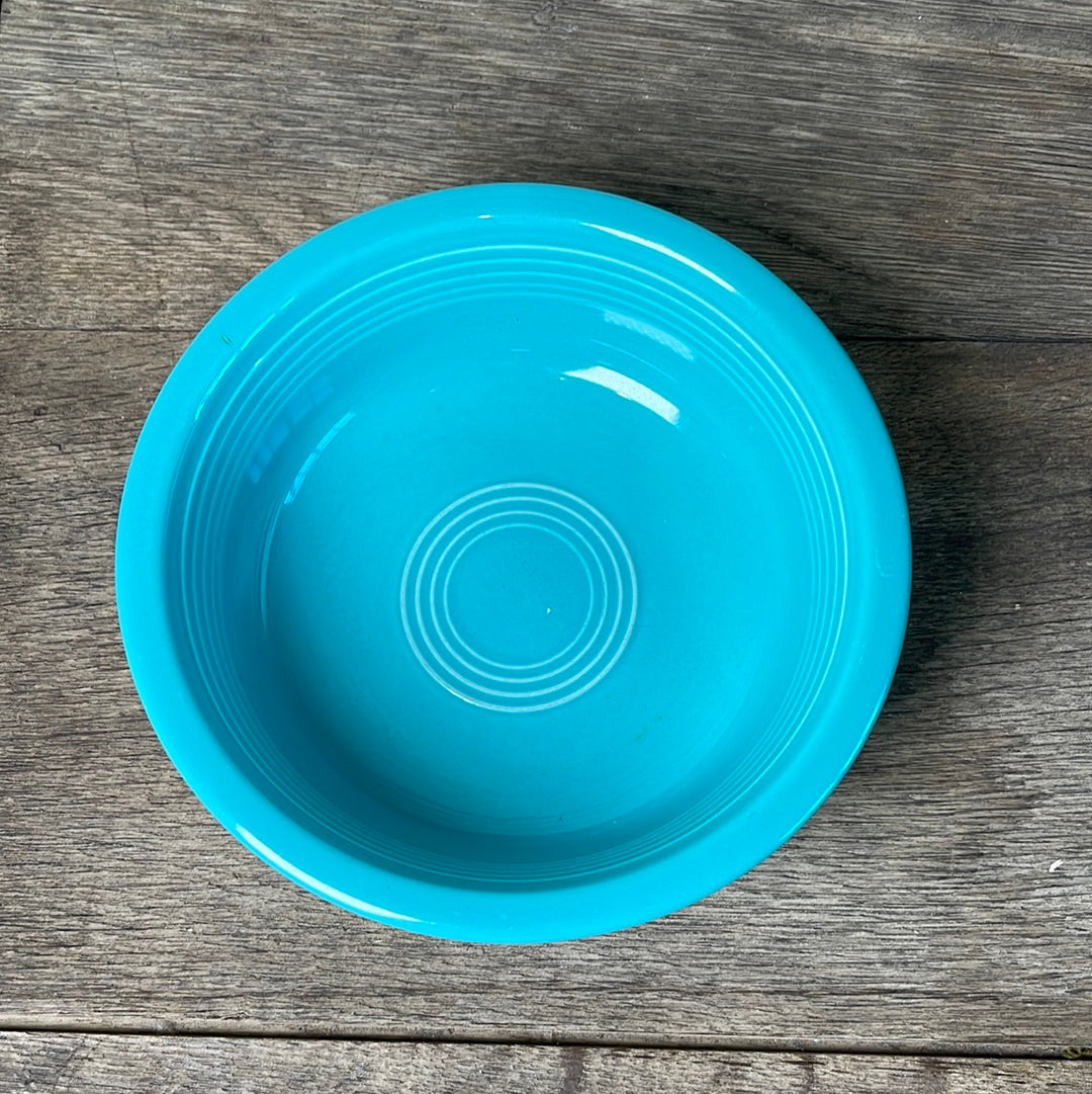 Fiestaware Nappy 6 7/8” Bowl Turquoise