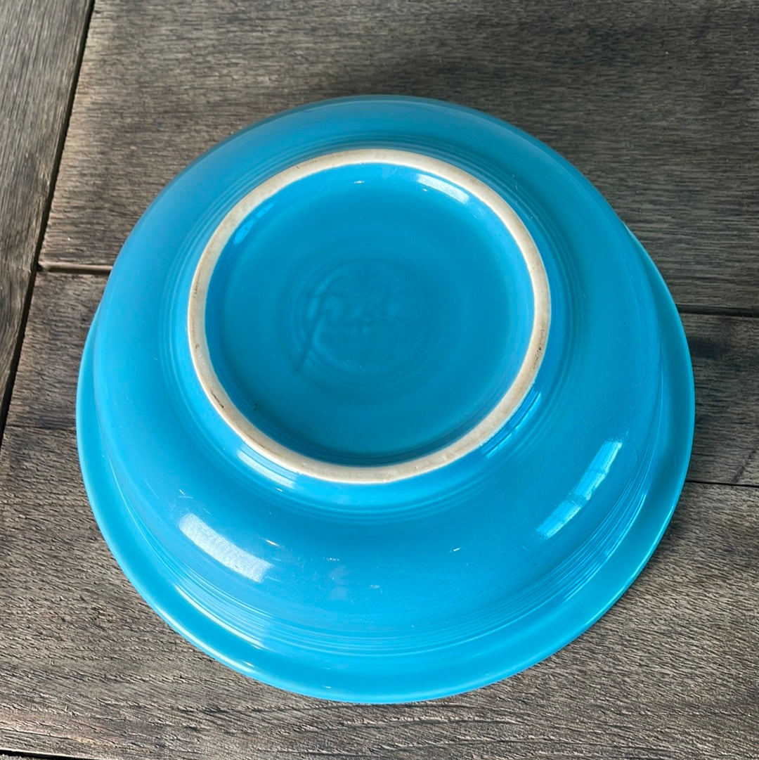 Turquoise Fiestaware Nappy Bowl