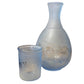 Blue Glass Pitcher