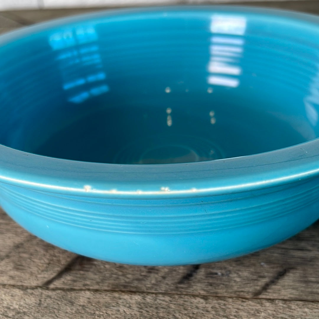 Turquoise Fiestaware Nappy Bowl