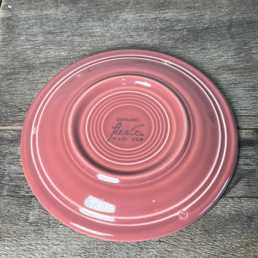 Classic 7.25” VINTAGE ROSE Salad Plate from Fiestaware
