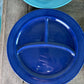 Set of 4 Vintage Homer Laughlin Fiesta Fiestaware Compartment Plate 10"