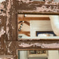 Shelf with Mirror and Towel Bar