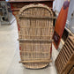 Grape Sorting Basket with Red Writing and Red Handles