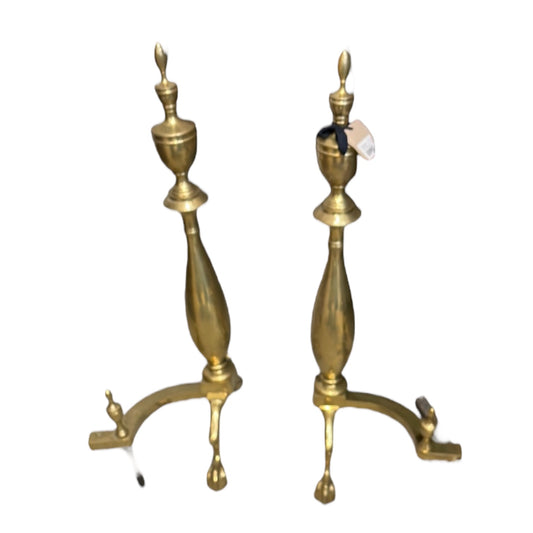 Brass Andirons