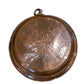 14 inch vinage copper sieve. the white barn antiques