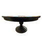 Black Round Reclaimed Dining Table