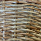 32” Rattan Mirror with Matching Hangar