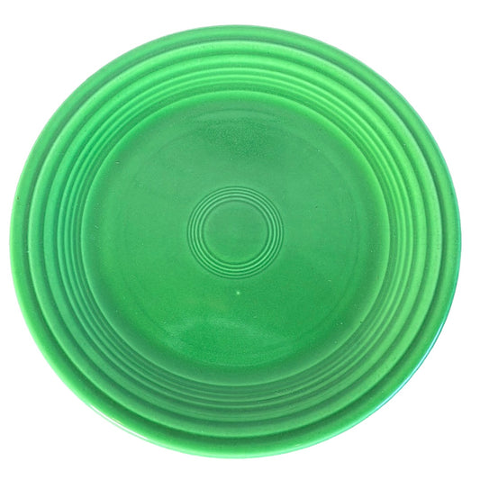 Vintage Fiestaware Medium Green 9.5” Luncheon Plate
