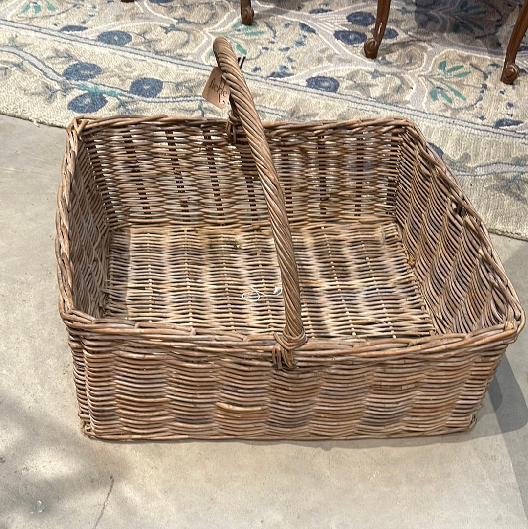 Basket Large Square with Handle