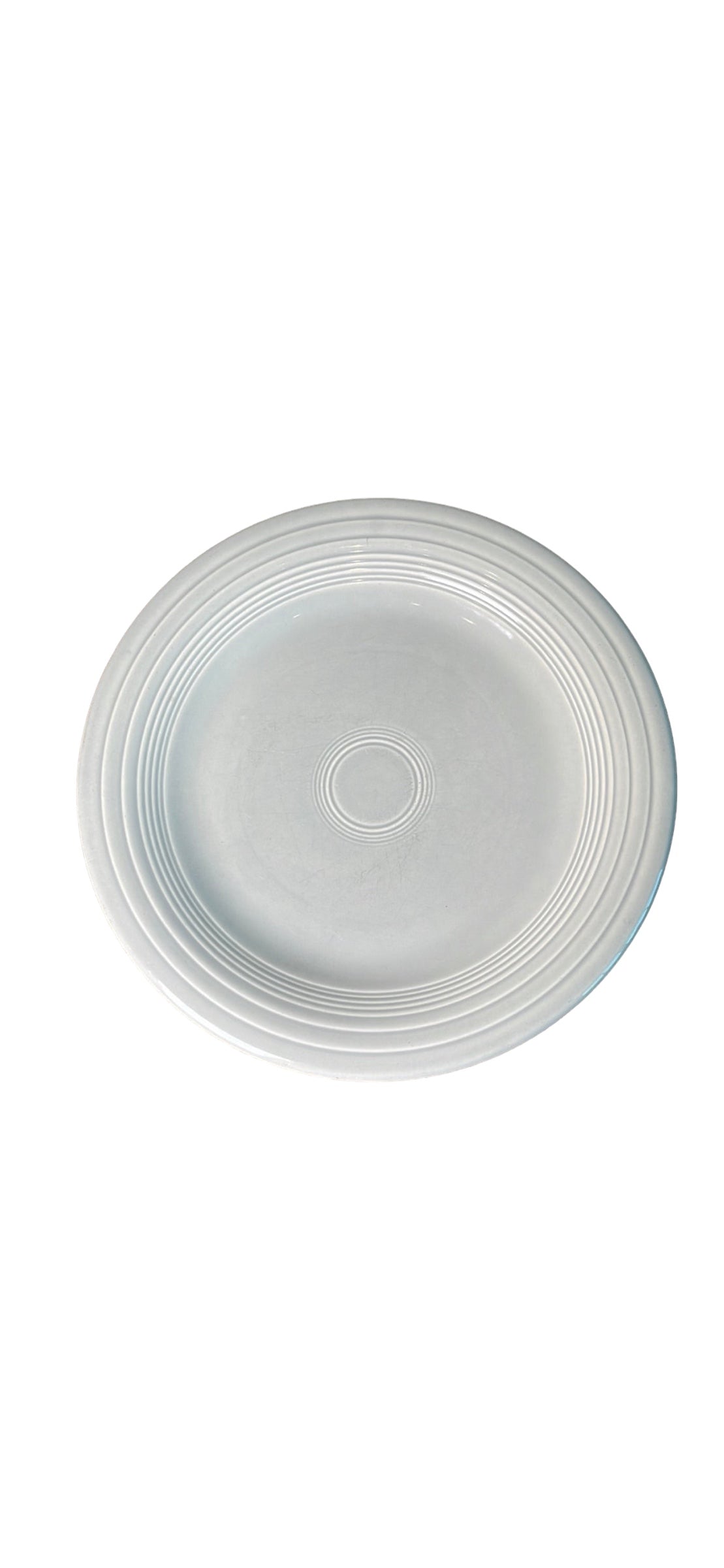 Vintage Fiestaware Grey 10.5” Dinnerplate