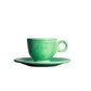 Vintage Fiestaware Fiesta HLC Ring Handle Cup & Saucer in light green