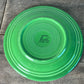 Vintage Fiestaware Medium Green 9.5” Luncheon Plate