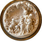 Antique Carved Meerschaum Pierre Alexander Schoenewerk Religious Plaque 19 Century