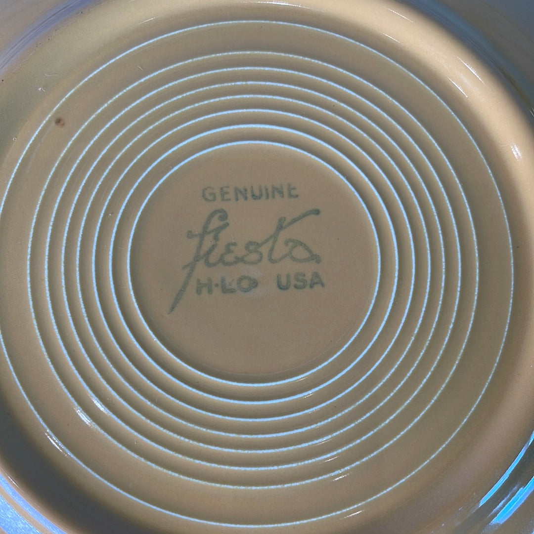 Antique Gold 9.5” Luncheon Plate Fiesta ware