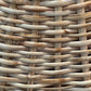 32” Rattan Mirror with Matching Hangar