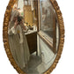 Large Oval Gilded Mirror