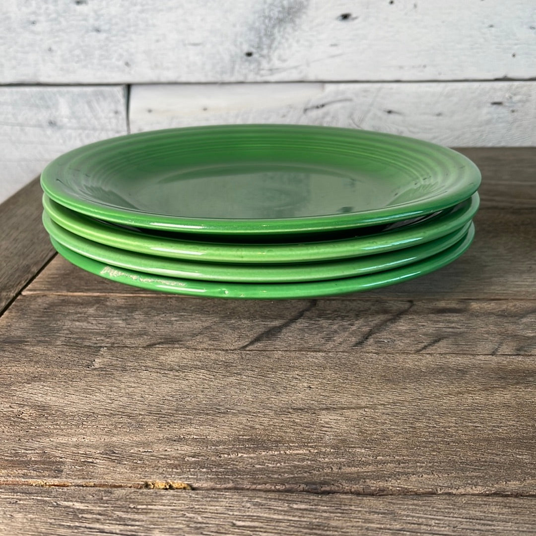 Vintage Fiestaware Medium Green Dinner Plate 10 3/8”