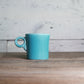 Turquoise Fiestaware Tom & Jerry Mug