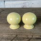 Vintage Homer Laughlin Fiestaware Salt and Pepper Ball Shakers