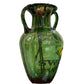 Large Empoli Green Crystal Non-Classical Vase