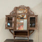 Shelf with Mirror and Towel Bar