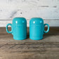 Fiestaware Turquoise Rangetop Salt & Pepper Shakers