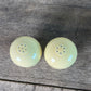 Vintage Homer Laughlin Fiestaware Salt and Pepper Ball Shakers