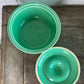 Vintage Fiestaware Homer Laughlin Fiesta Kitchen Kraft Individual Casserole in Light Green 8"