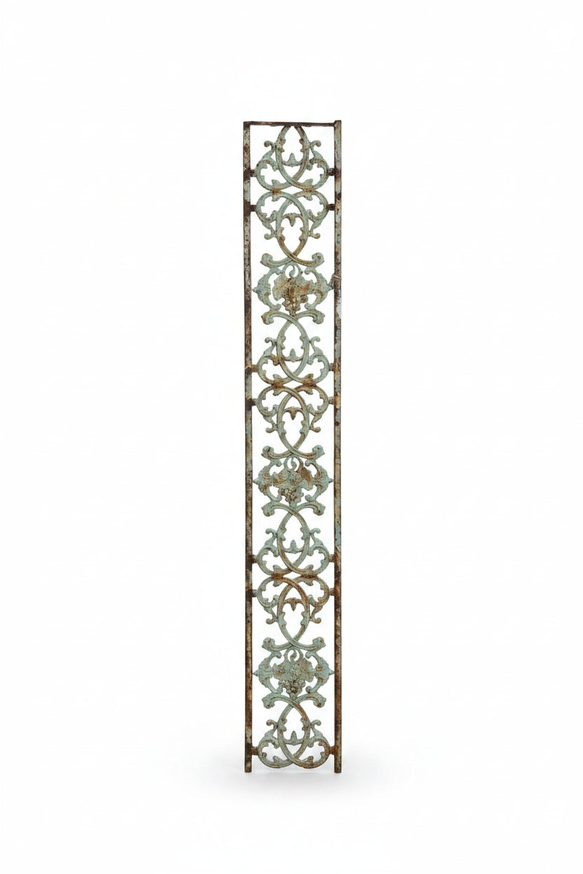 Turquoise Fretwork / Iron