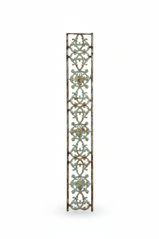 Turquoise Fretwork / Iron