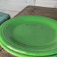 Vintage Fiestaware Medium Green Dinner Plate 10 3/8”