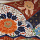 Meiji Imari Charger with Geisha Girl in Garden with Chrysanthemums and Anemones